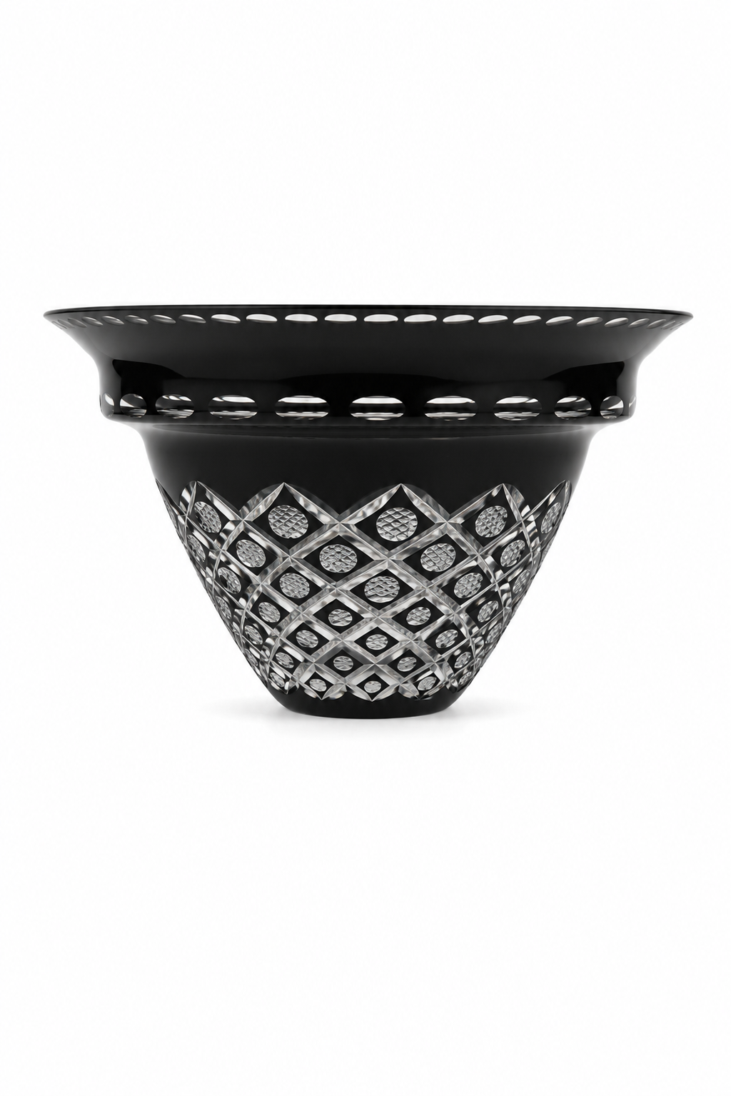 {{ vendor }} Noctura Crest Bowl — handcrafted luxury glassware