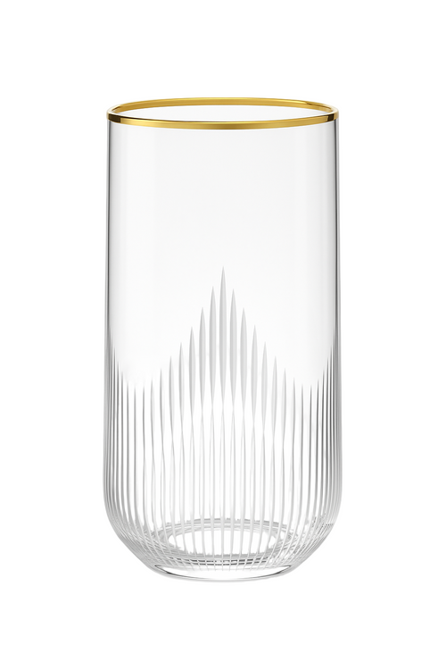 {{ vendor }} Ascend Highball Glass — handcrafted luxury glassware