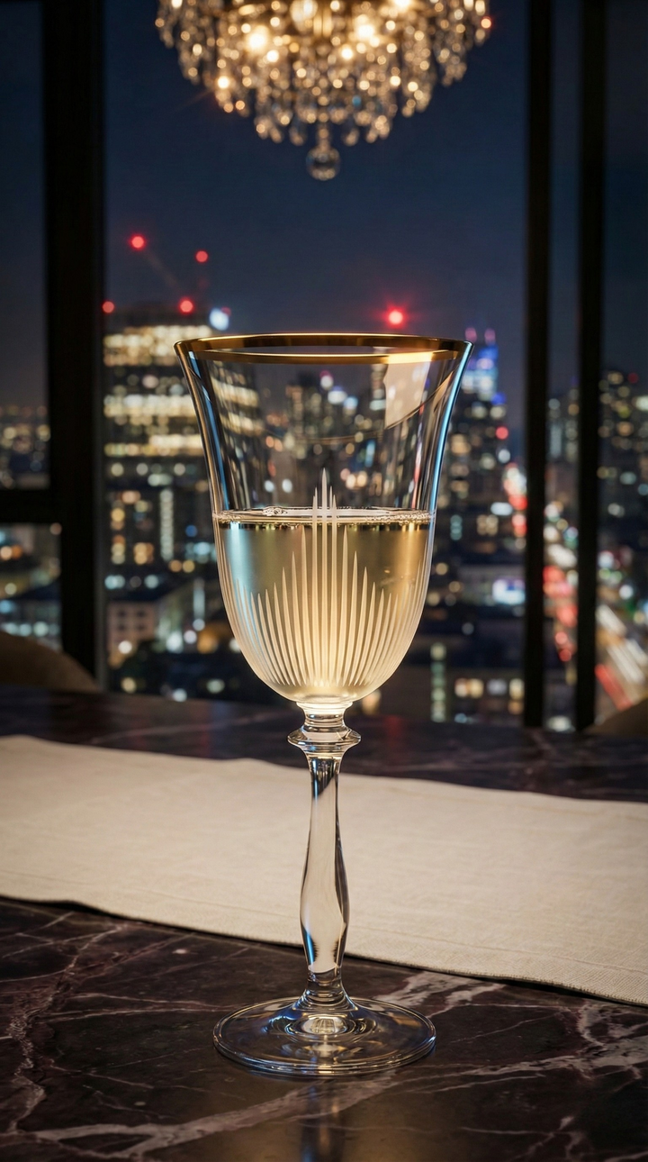 Ascend Sauvignon Wine Glass from the Ascend collection by Molten Majesty