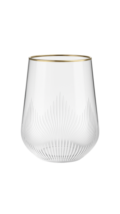{{ vendor }} Ascend Stemless Wine Glass — handcrafted luxury glassware