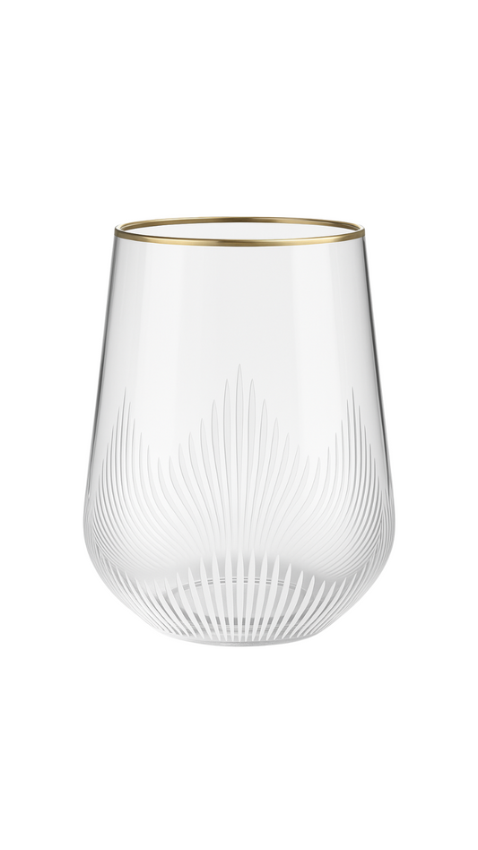 {{ vendor }} Ascend Stemless Wine Glass — handcrafted luxury glassware