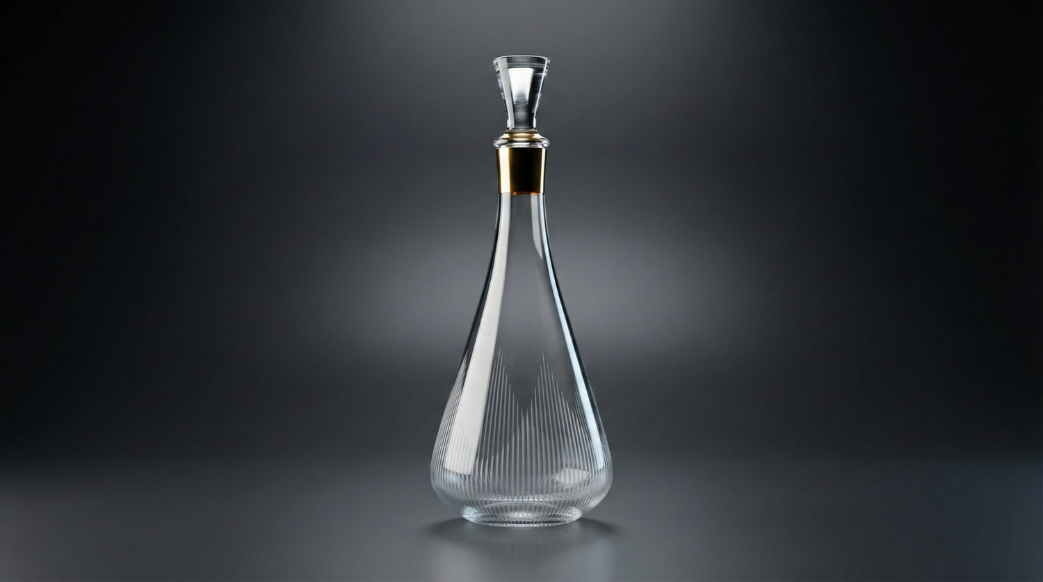 {{ vendor }} Ascend Decanter — handcrafted luxury glassware