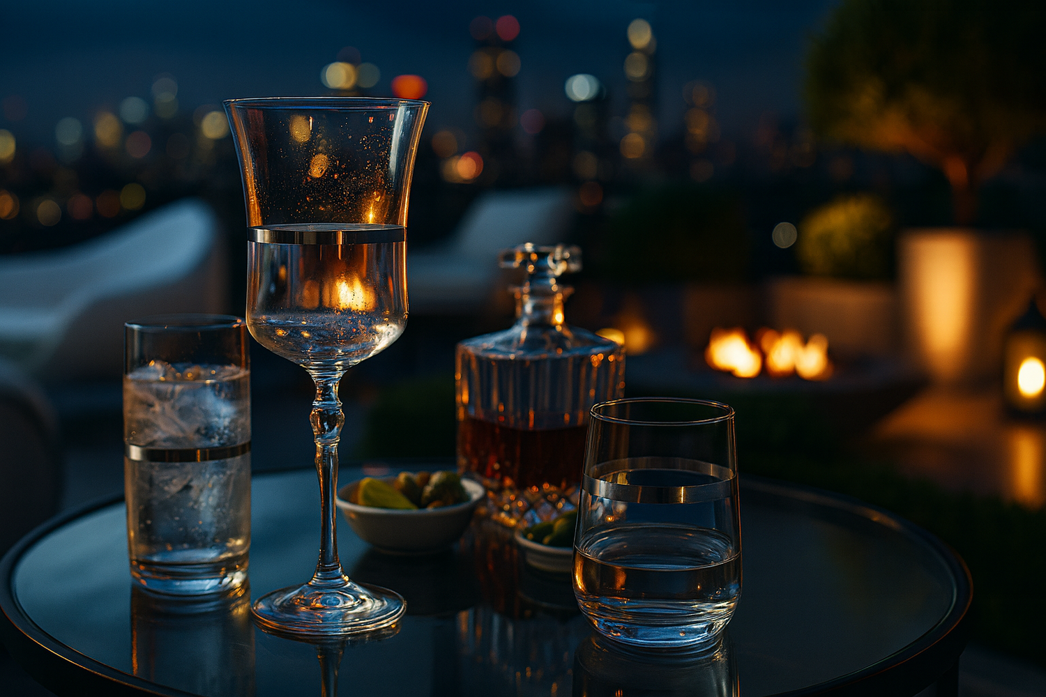 {{ vendor }} Corda Plat 18-Piece Glassware Set — handcrafted luxury glassware