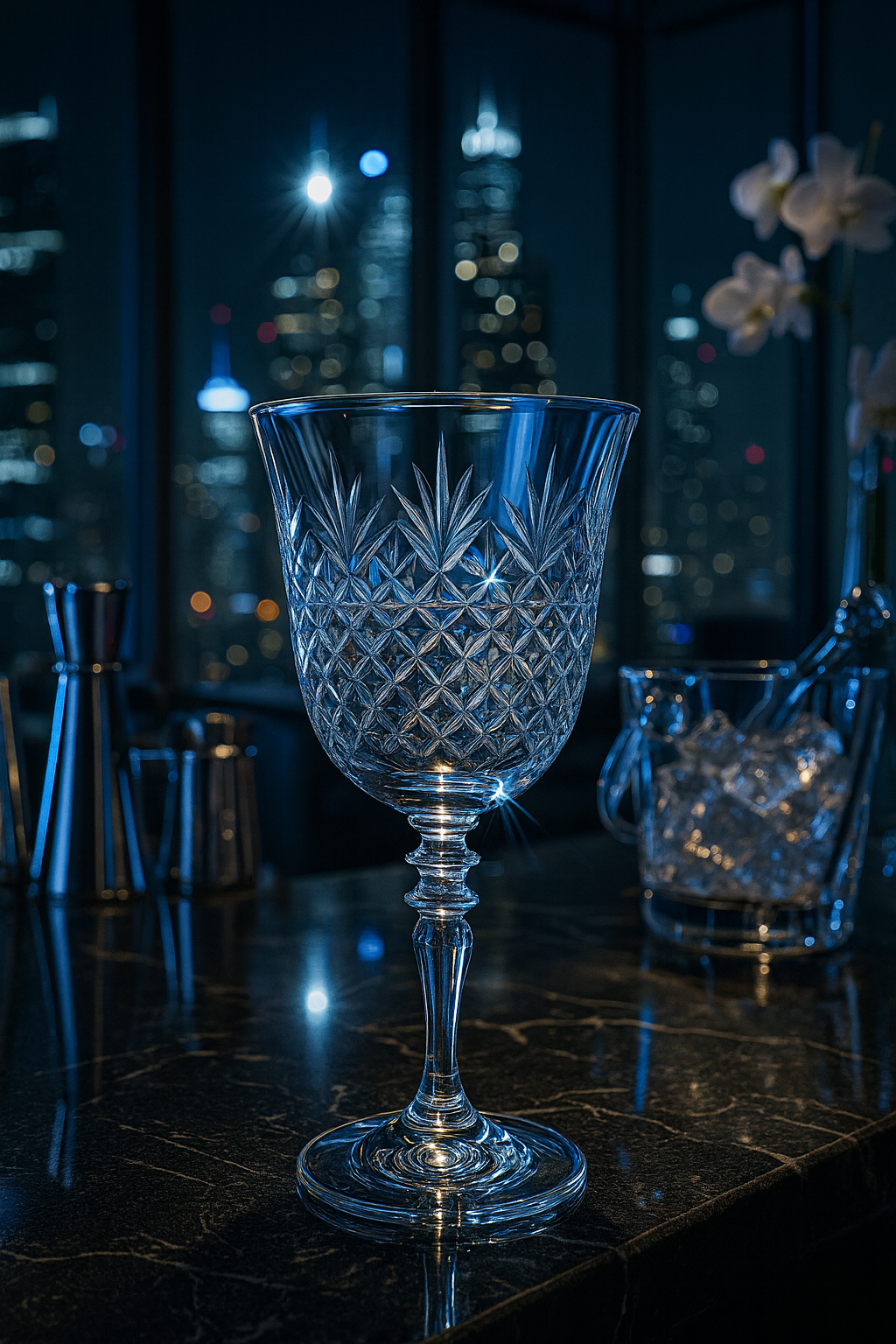 {{ vendor }} Stellara Goblet — handcrafted luxury glassware
