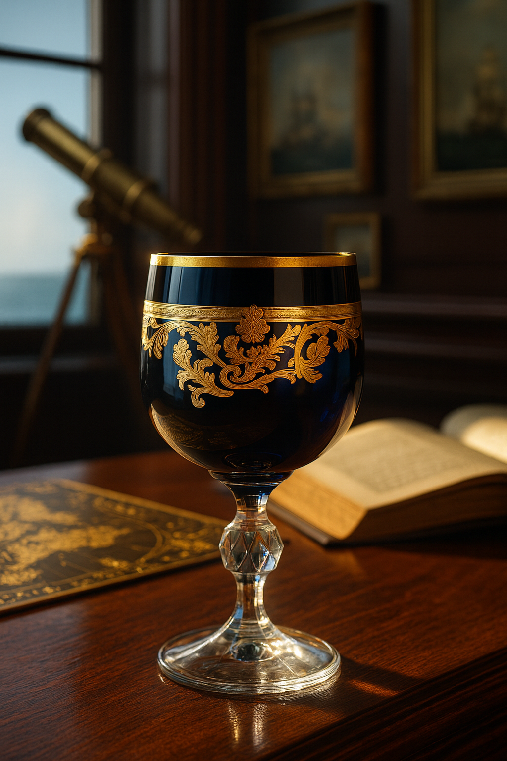 {{ vendor }} Roccaré Cordial Goblet Set – 6 Colors — handcrafted luxury glassware