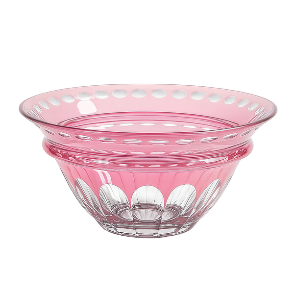 {{ vendor }} Lustria Centerpiece Bowl (Orchid Rosé) — handcrafted luxury glassware