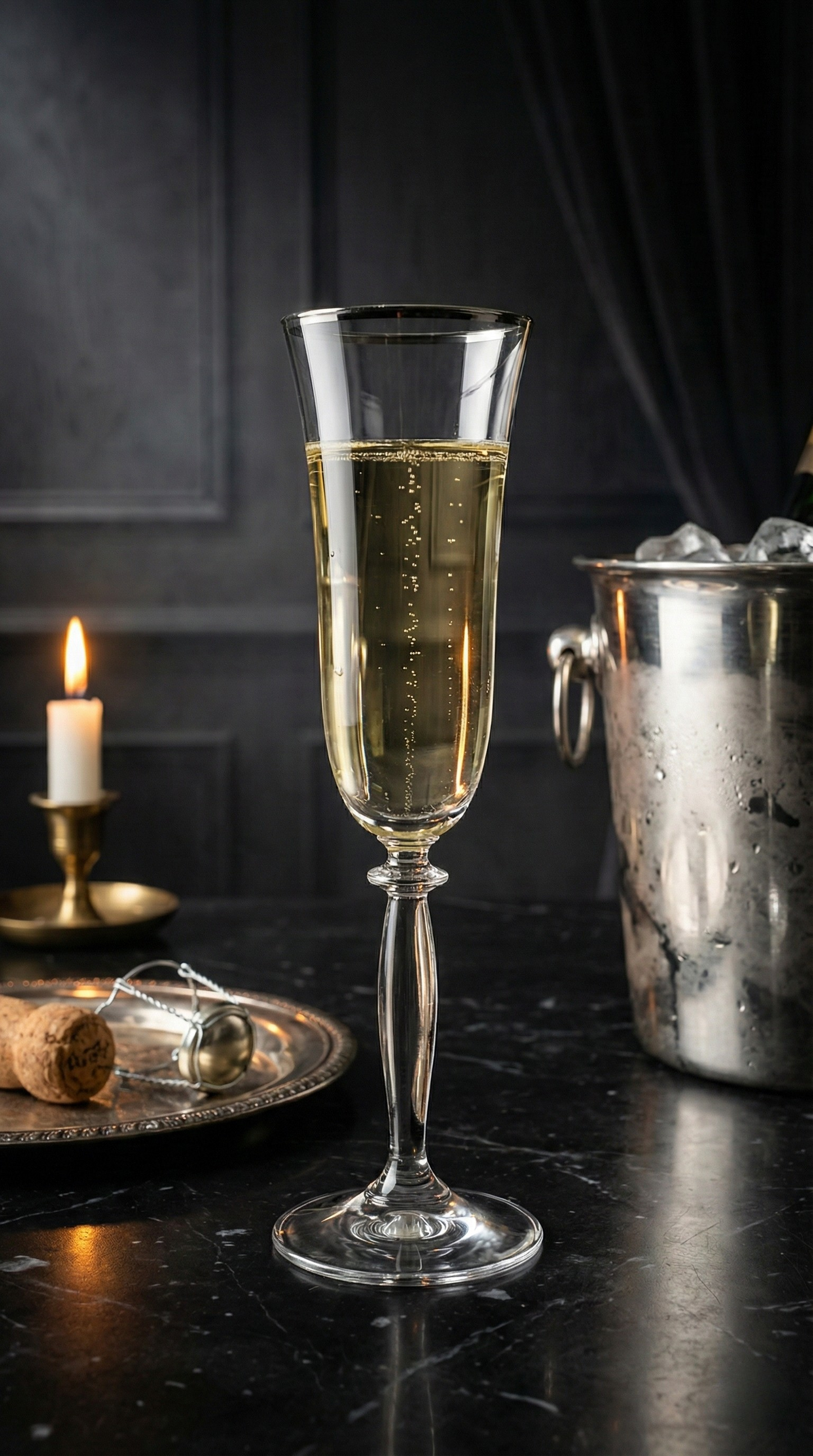 {{ vendor }} Platora Champagne Flute — handcrafted luxury glassware