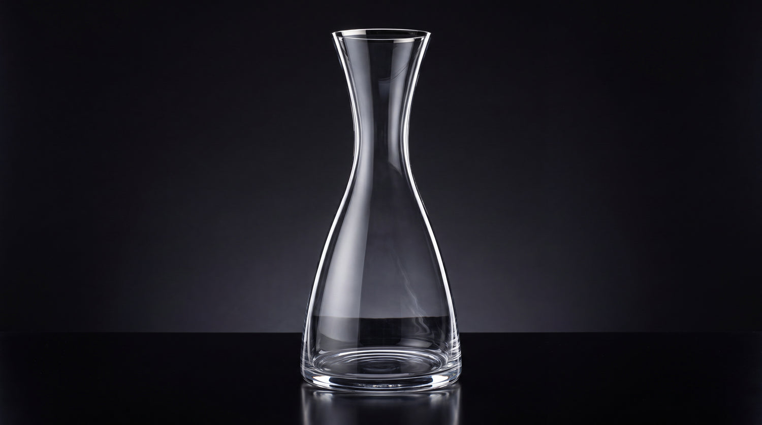 {{ vendor }} Platora Carafe — handcrafted luxury glassware