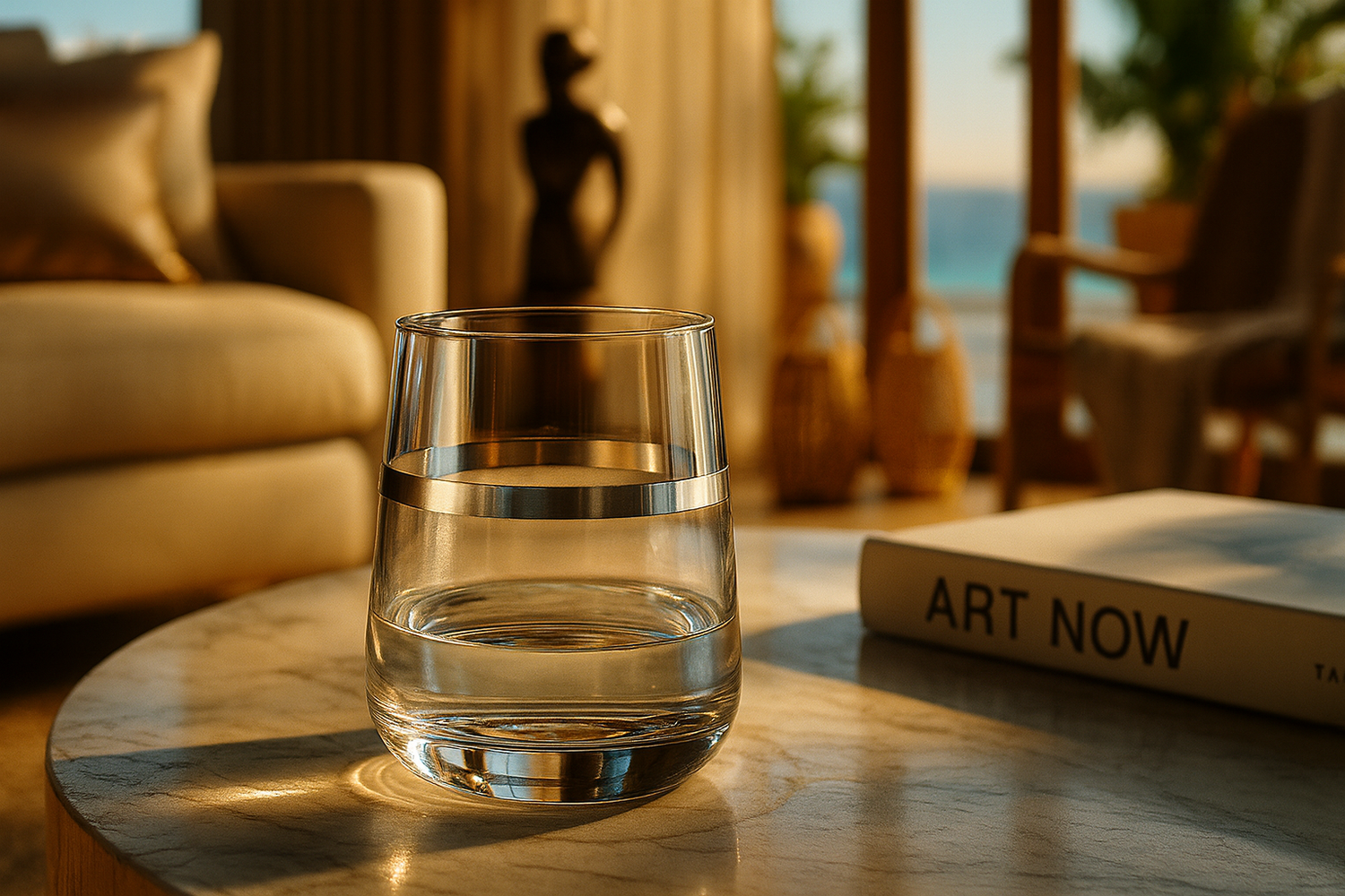 {{ vendor }} Corda Plat Tumbler — handcrafted luxury glassware