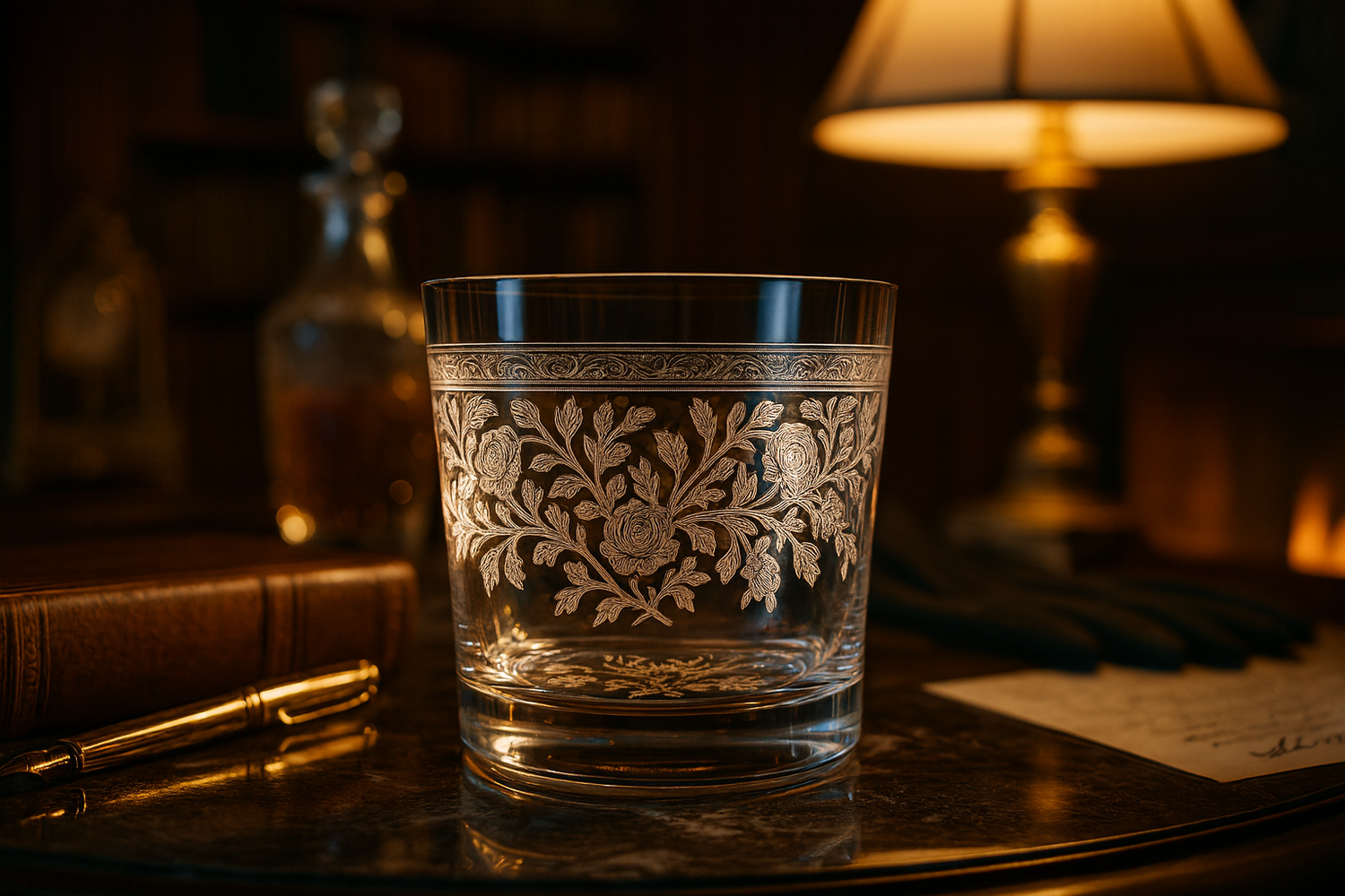 {{ vendor }} Filigrae Tumbler — handcrafted luxury glassware