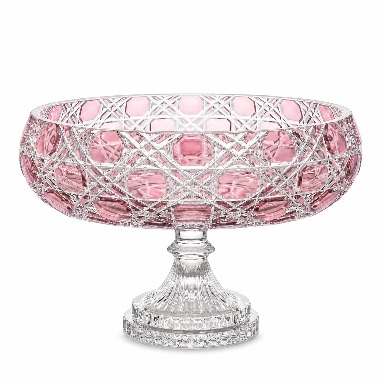 Verdura Pedestal Bowl (Orchid Rosé) — view 1