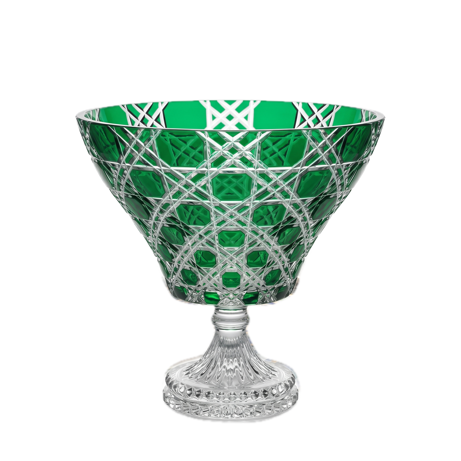 Verdura Trumpet Vase (Sylvan Emerald) — view 1