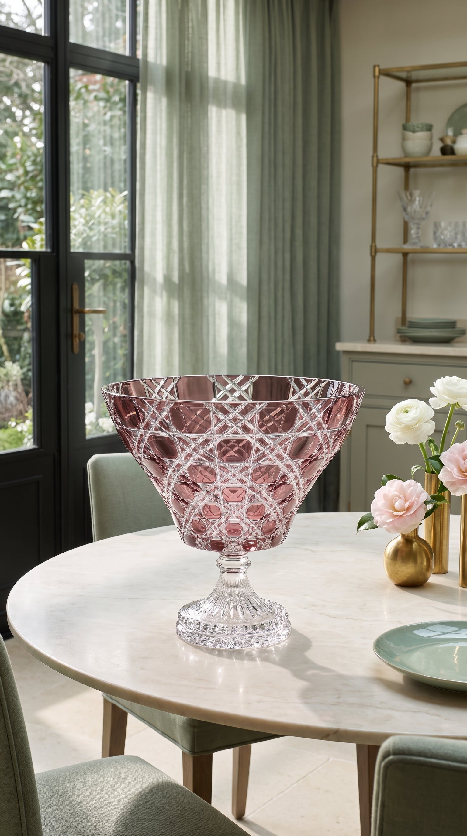 Verdura Trumpet Vase (Orchid Rosé) — view 4